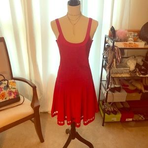 Marciano red body con dress